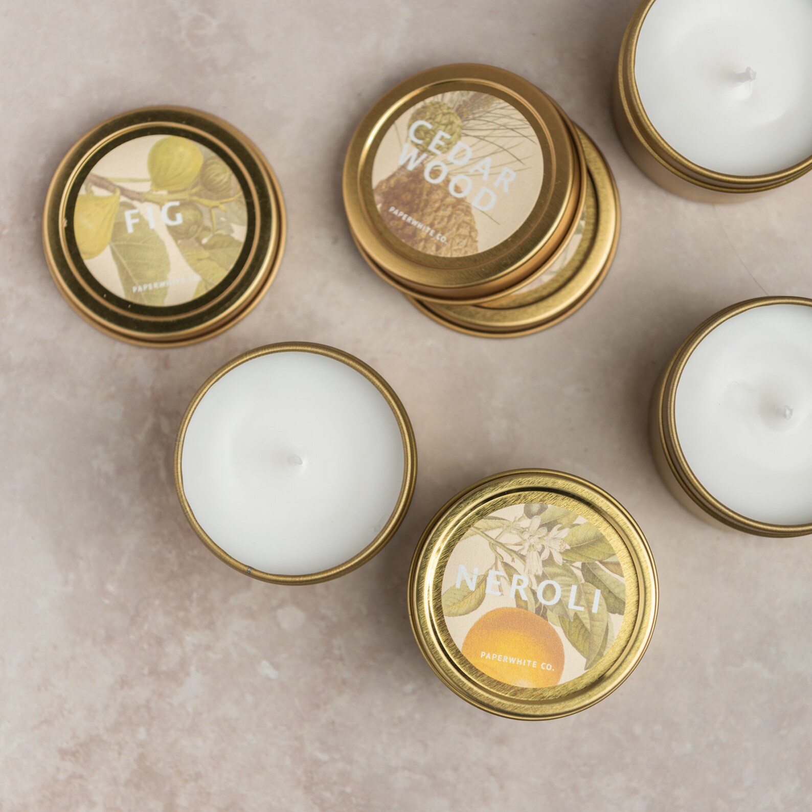 Mini Tin Candle / 2 OZ Candle / Mini Candle / Scented Travel Etsy