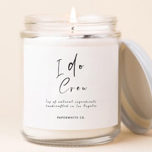 Bridesmaid Candles