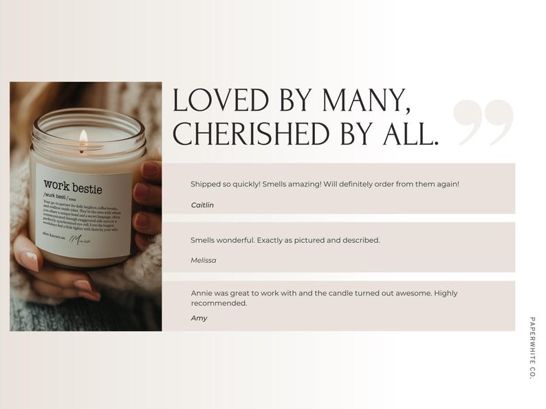 Work Bestie Candle, Coworker, Friend, Best Friend At Work Gift, New Job, Leaving Job