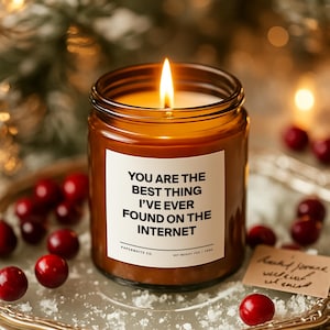 boyfriend anniversary gift personalized candle