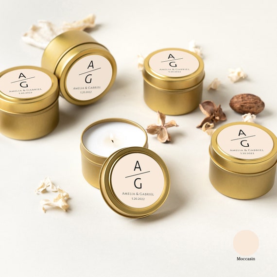 Candle Wedding Favor, Bulk Wedding Favors For Guests Wedding Candle Favors Wedding Party Gifts Small Candle Favors WF1