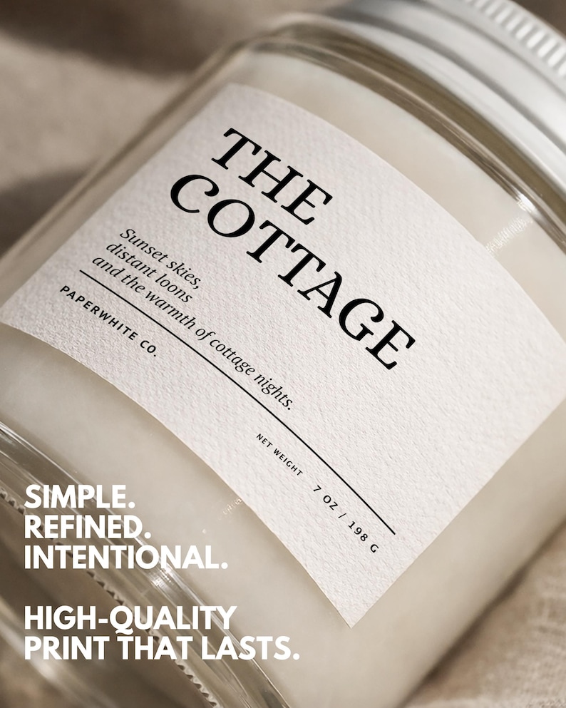 cottagecore home fragrance candle