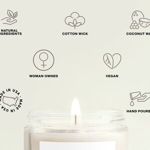 Valentines Gift For Him Valentine Candle Vday Gifts For Him Valentines Gift for Boyfriend Smells Like Our First Valentine's Day Candle F34 image 2