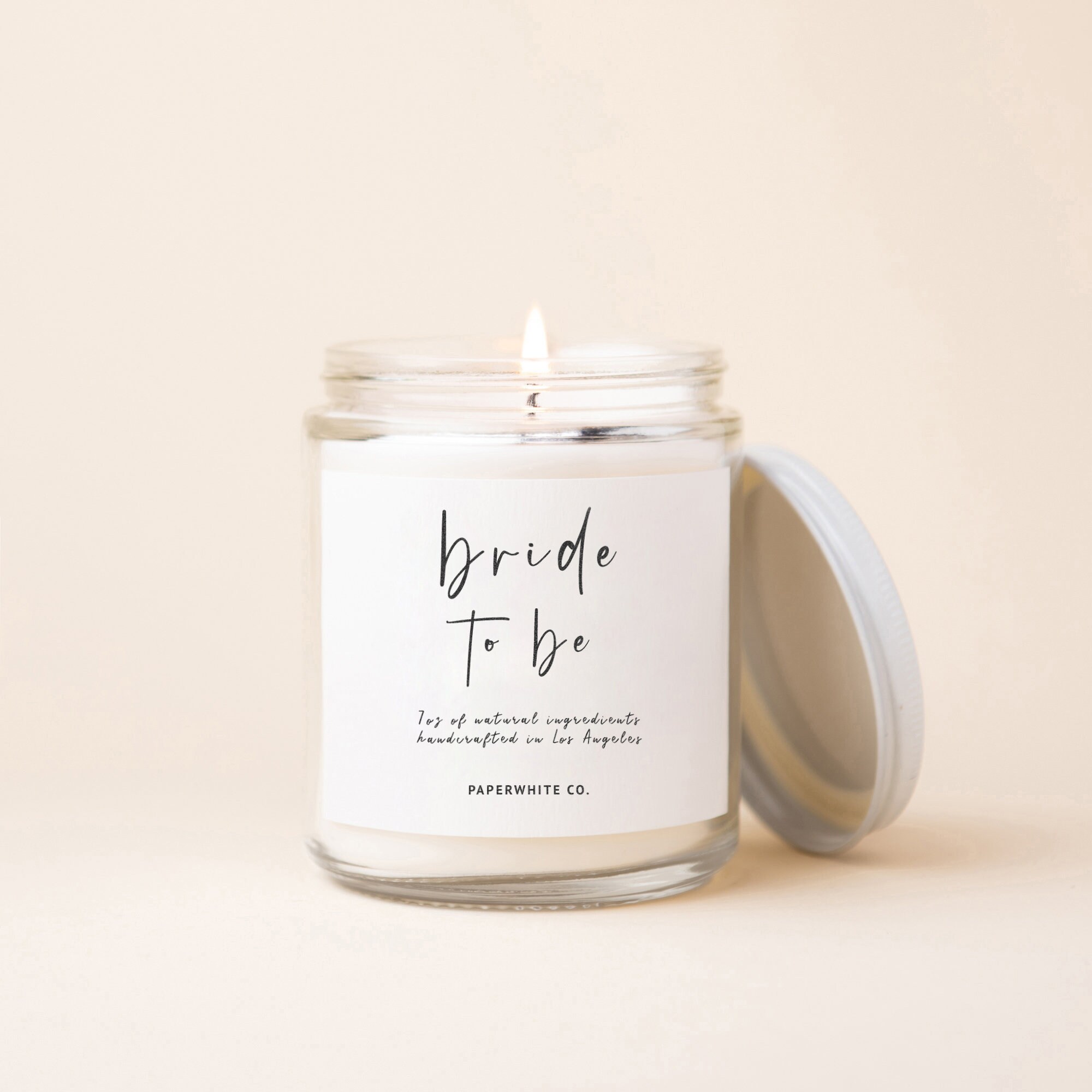 Bride To Be Candle / Bride To Be Gift / Bride Candle / Candle Etsy