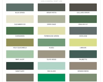 Dixie Belle GREEN Furniture Paint | Chalk Mineral Paint | Green Colors | Sage, Olive, Emerald, Mint and Farmhouse Green