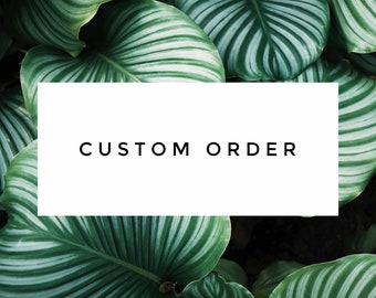 Custom Order for Sunshine