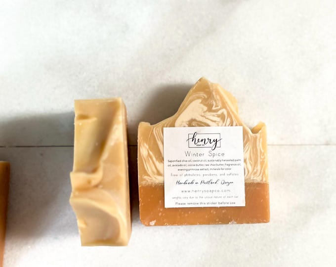 Featured listing image: Winter Spice | handmade artisan soap