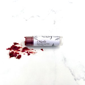 Merlot Tinted Lip Balm, moisturizing lip balm, lip tint, natural lip balm, beeswax lip balm, natural make up, natural lipstick, lip stain