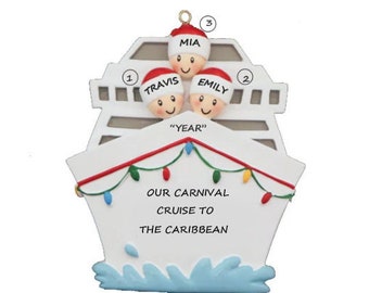 Adorno personalizado para vacaciones en crucero - Viaje en crucero en grupo para parejas, grupos de tres, cuatro, cinco, seis, siete u ocho personas