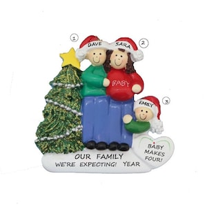 WorldWide I Love Mommy of 3 Personalized Ornament WorldWide I Love Mommy of 3 Personalized Ornament