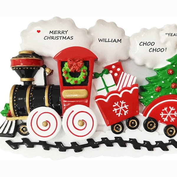 Train Ornament Etsy