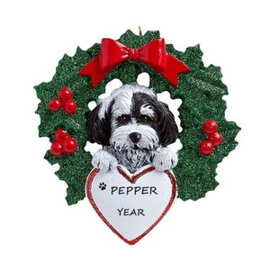 Havanese Dog Personalized Christmas Ornament - Love My Havanese Christmas Ornament