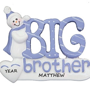 Big Brother Personalized Ornament - Big Brother Ornament