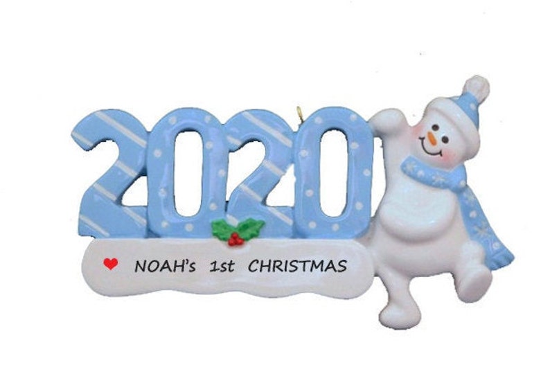 1st Christmas Ornament Custom Ornament Personalized 2020 Baby/'s 1st Christmas Ornament Baby Girls 1st Christmas Baby Boys 1st Christmas