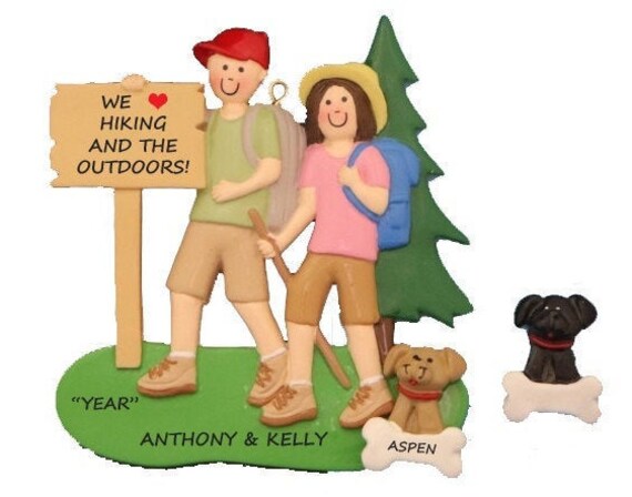 Let's be Adventures - Personalized Christmas Gifts Custom Ornament For  Couples, Hiking Lovers