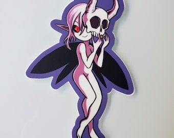 Evil Fairy • 4.5" Large Vinyl Sticker