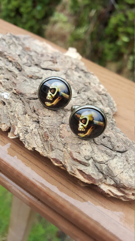 Skull Cuff Links