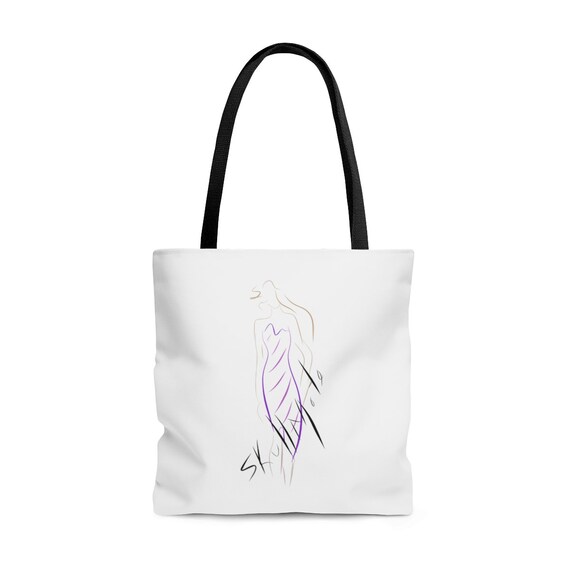 SkullMoto Runway AOP Tote Bag