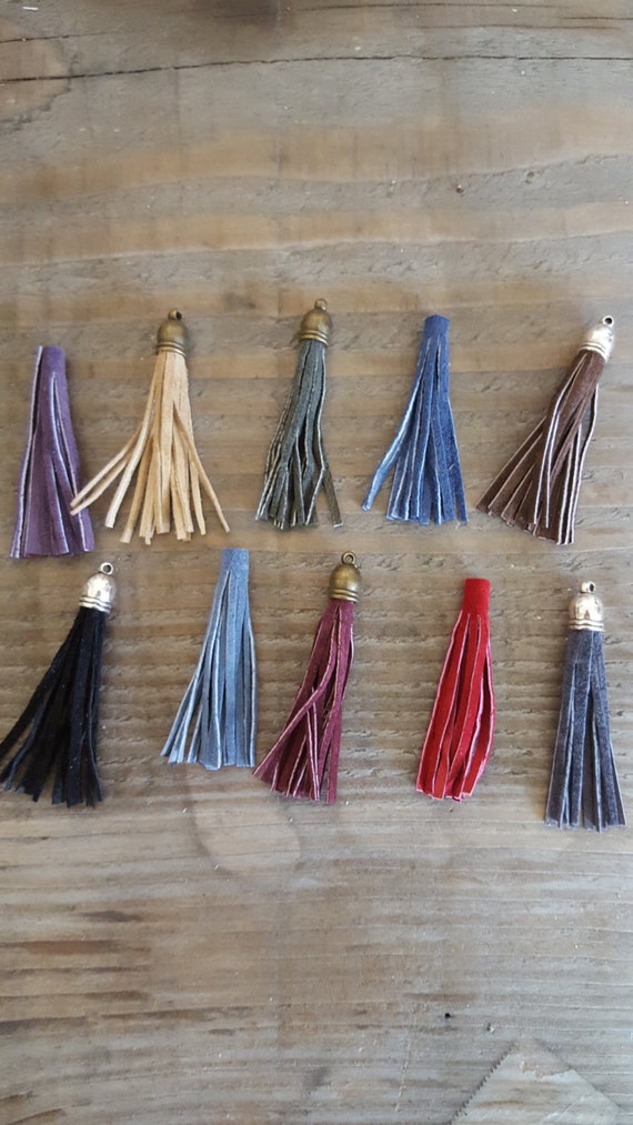 Suede Tassels 1 1/2 Tassels Tassel Jewelry Supplies Etsy