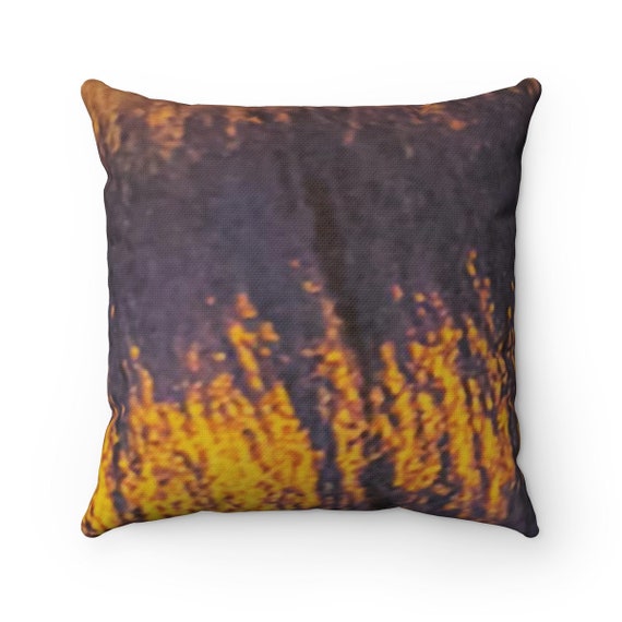 Moonlight on Water - Spun Polyester Square Pillow