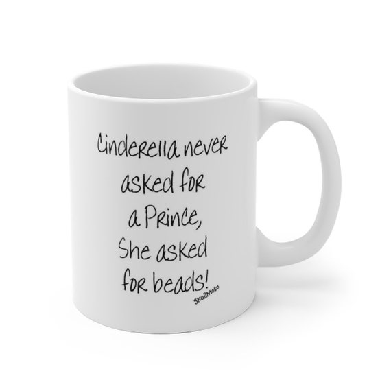 Cinderella White Ceramic Mug