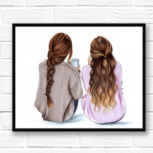 Cheers Best Friend Print Friendship Print Friend Art Etsy Sometimes, they marry into the family. cheers best friend print friendship