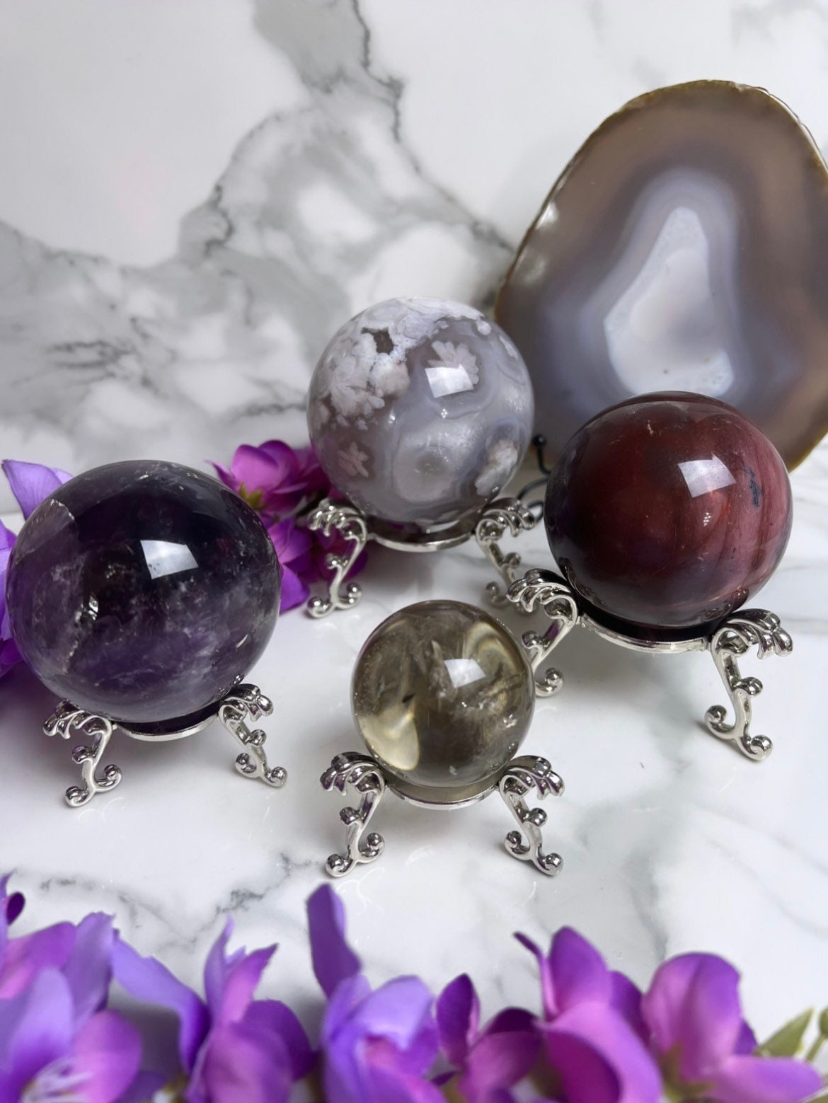 Gemstone Sphere Bracelet Display, Wholeffsale Jewelry