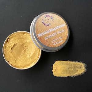 Aureate Gold Metallic Wax 20grams Tin By Get Inspired