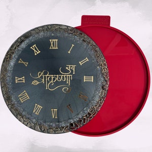 Exlusive 18inch Jumbo Round Tray/Clock wall art Silicone Mold 10mm Deep By Get Inspired