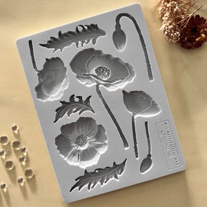 Spring is here Silicon Mold 6x8inch GI3DM121 By Get Inspired