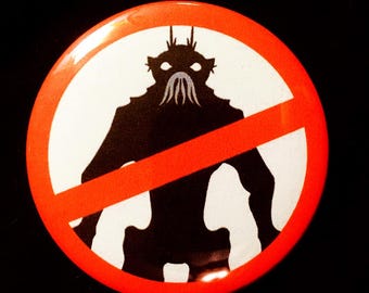 District 9 MNU Human Only Button, Magnet or Keychain