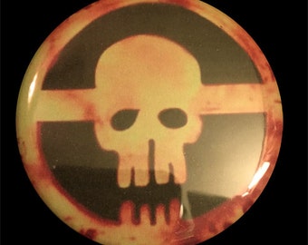 Mad Max Fury Road Warboy Logo Button, Magnet or Keychain