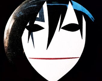 Darker Than Black BK-201 Button, Magnet, or Keychain