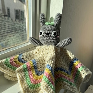 Baby Totoro Lovey Crochet Pattern