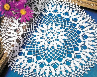 Vintage Crochet PATTERN Doily Crochet Placemat PATTERN Crochet Table Mat Crochet Doily Crochet Table Center Vintage Pattern in PDF