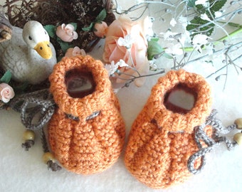 Crochet Baby Shoes Baby Girl Crochet Baby Booties Newborn Knitted Baby Booties Knit Shoes Infant Girl Crochet Baby Girl