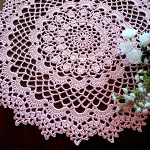 Vintage Crochet PATTERN Doily Crochet Placemat PATTERN Crochet Table Mat Crochet Doily Crochet Table Center Vintage Pattern in PDF