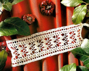 Vintage Crochet PATTERN Curtain TieBack Crochet Curtain Holder PATTERN in PDF