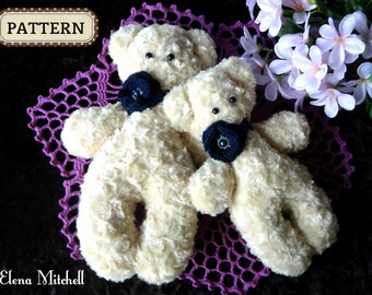 Easy Sewing PATTERN Teddy Bear Stuffed Toy Baby Gift Soft Toys Pattern Plush Toys Stuffed Dolls Baby Bear Sewing Pattern ENGLISH in PDF