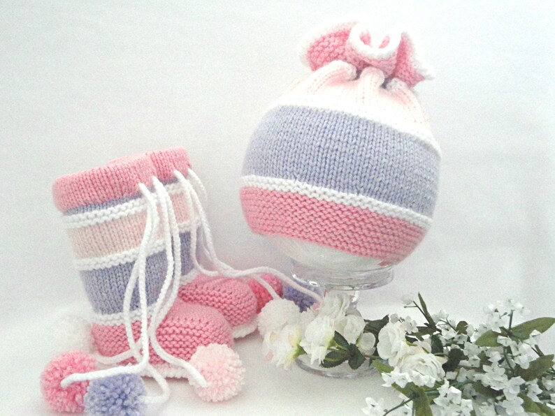 knitted newborn girl outfits