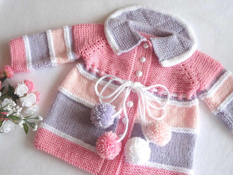 knitted newborn girl outfits