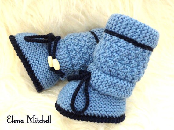 Zapatos bebé niño botines Crochet bebé niño bebé botas Uggs | Etsy México