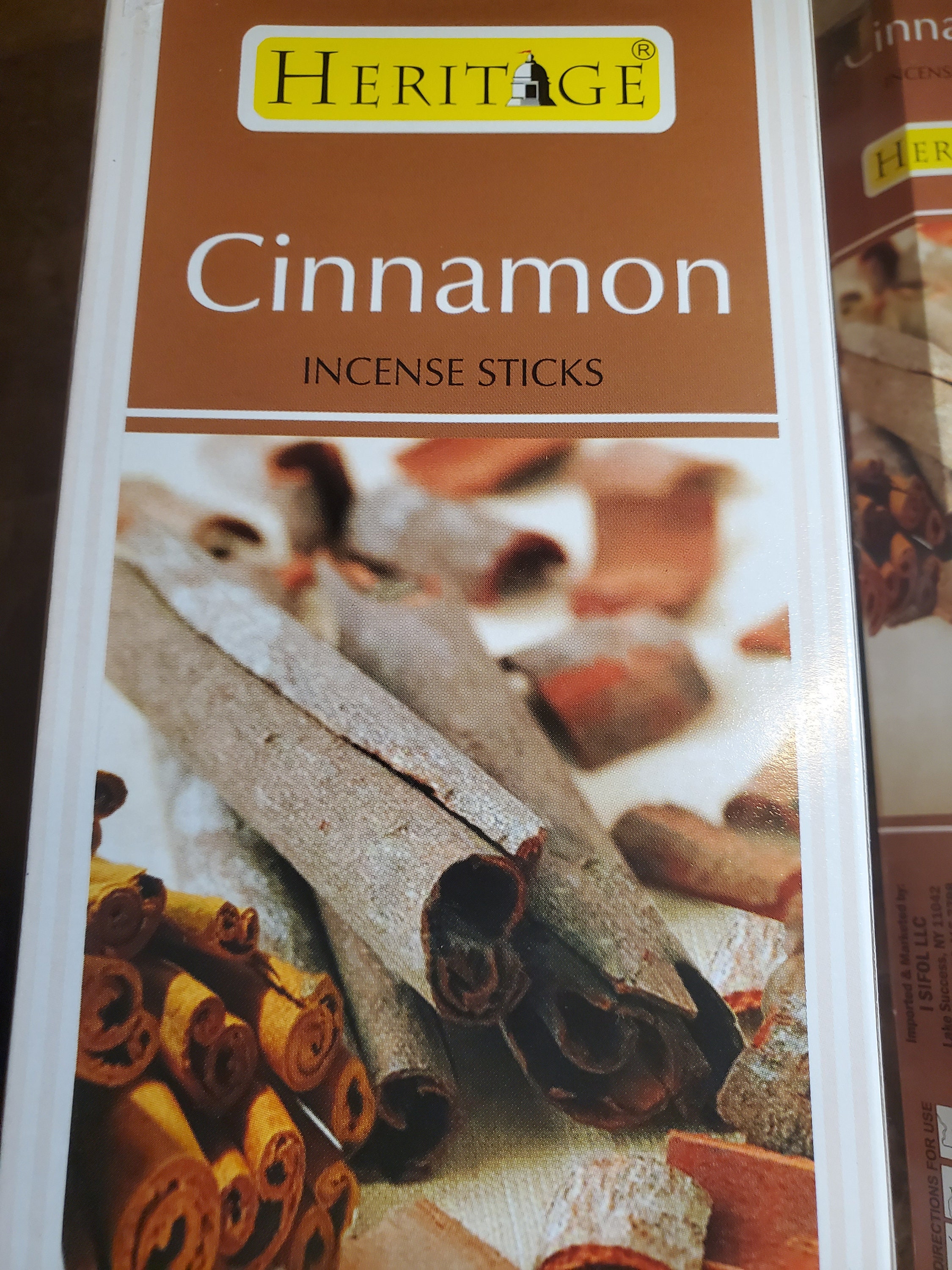 Heritage Cinnamon Incense Stick1 Pack de 20 palos Etsy
