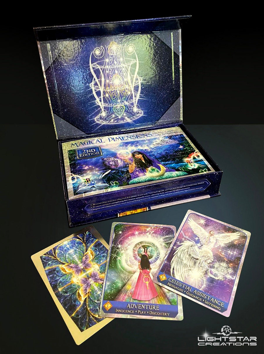 MAGICAL DIMENSONSオラクルカード Magical Dimensions Oracle Cards and Activators (Deck and