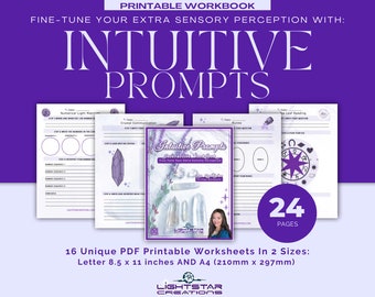 Intuitive Prompts PRINTABLE Workbook-DIGITAL DOWNLOAD