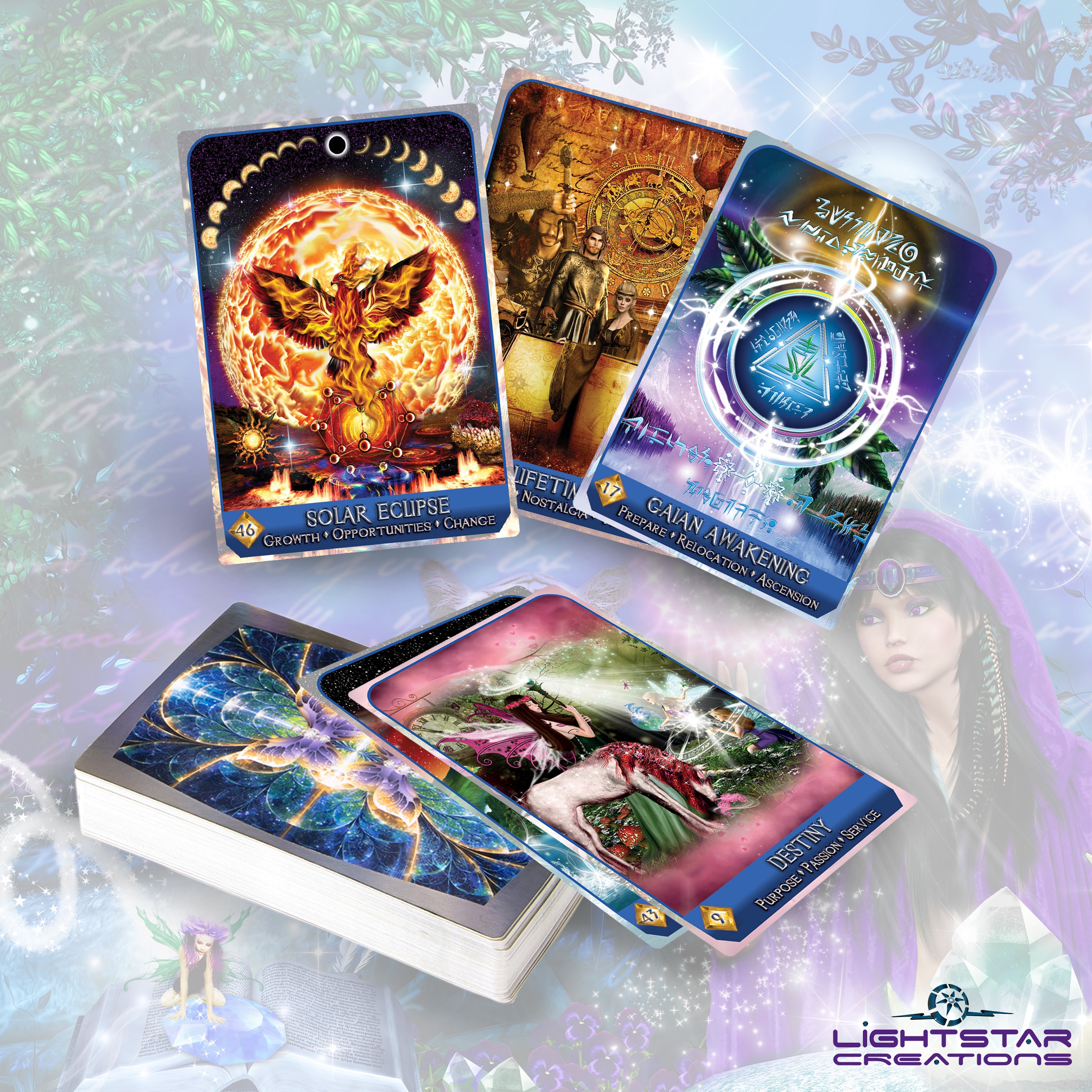 お歳暮 のし OFFICIAL Magical Dimensions Oracle Cards and Activators by 趣味・スポーツ・実用