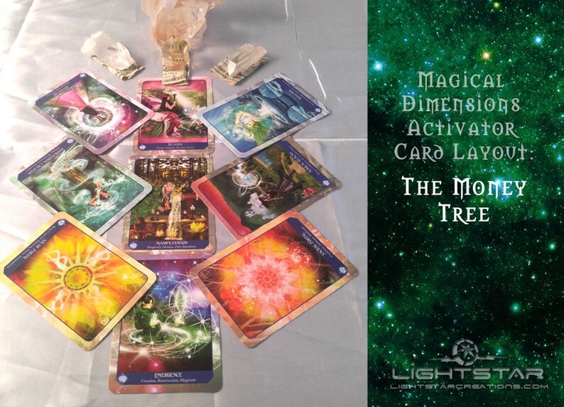 Magical Dimensions Oracle Cards and Activators by Lightstar Etsy