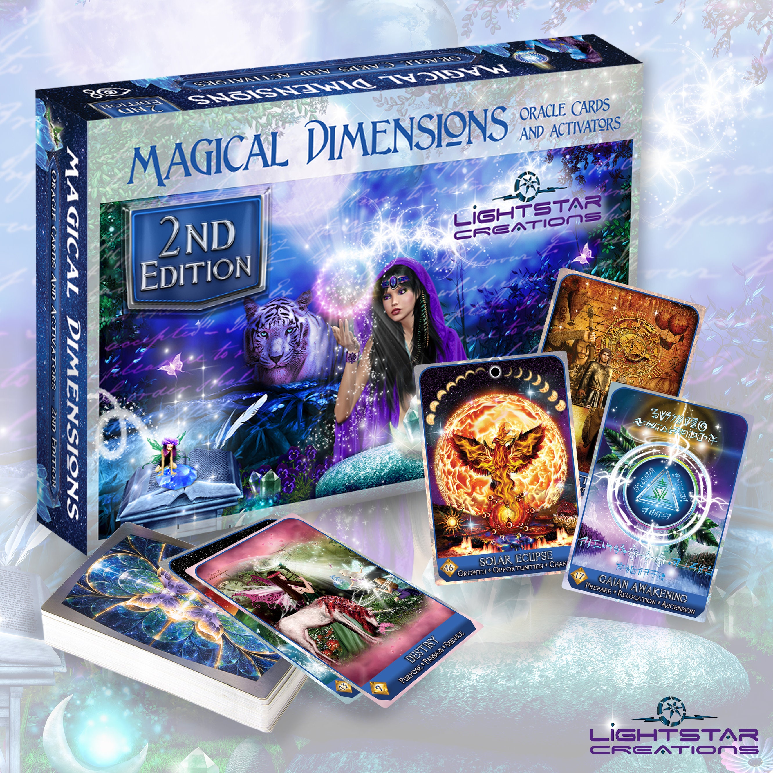 OFFICIAL Magical Dimensions Oracle Cards and Activators by
