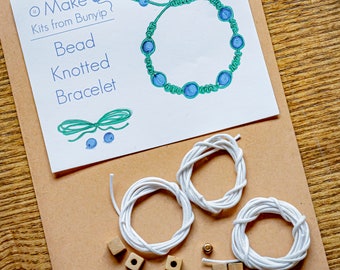 Bead Knotted Bracelet Jewellery Making Kit