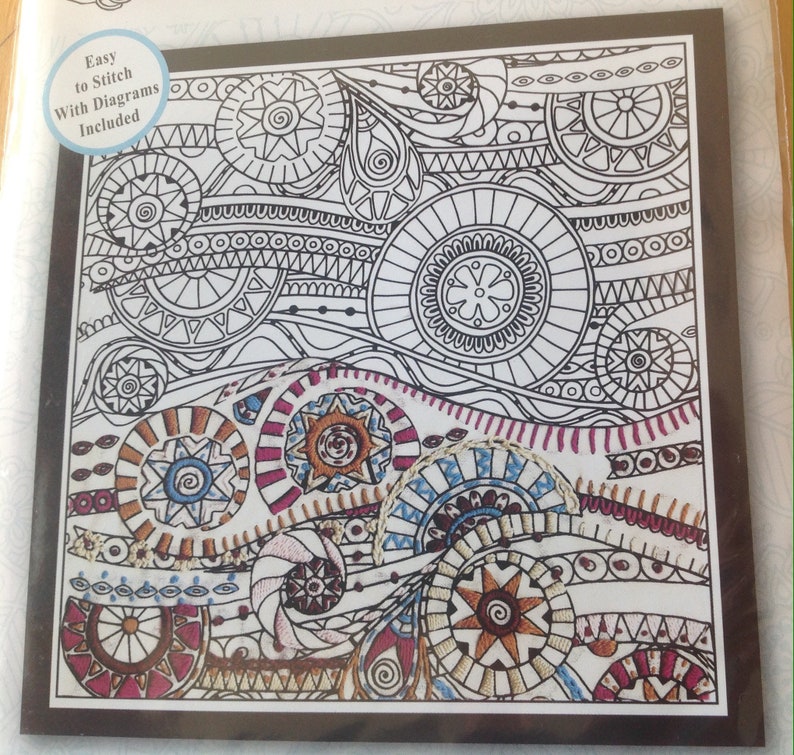 Zenbroidery Hand Embroidery Kits Etsy UK